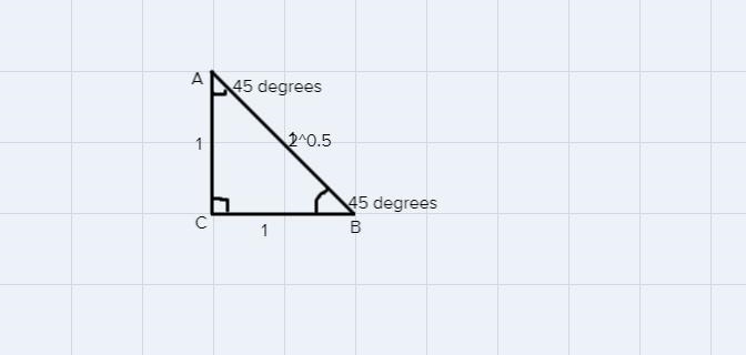 Abc is isosceles triangle and right angled at C then TanA-example-1