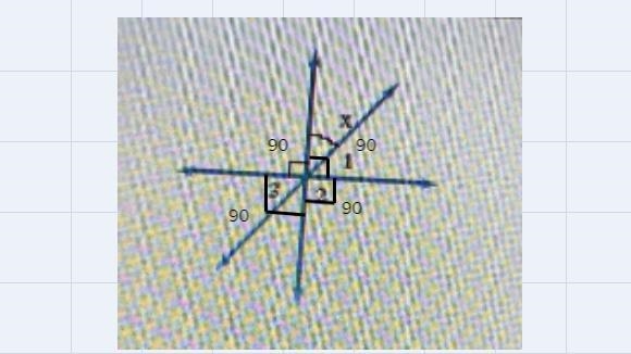 If x = 24°, find the measures of angles 1, 2, and 3.-example-2