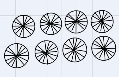 Divide fra 7/8 x 16 = use a model to solve the problem-example-1