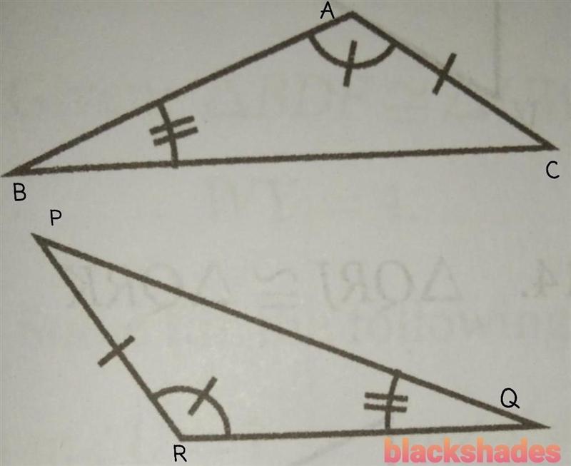 Justify the congruence between each of the following pairs of triangle.​-example-1