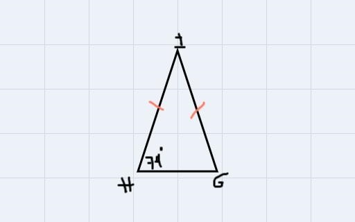 In AGHIIG H I and m/H 74°. Find mZG. Answer: Submit Answer-example-1