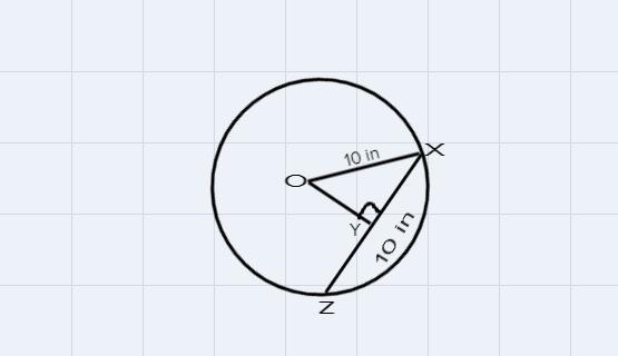 Use the diagram of point O. What is the length of OY to the nearest 10th of an Inch-example-1