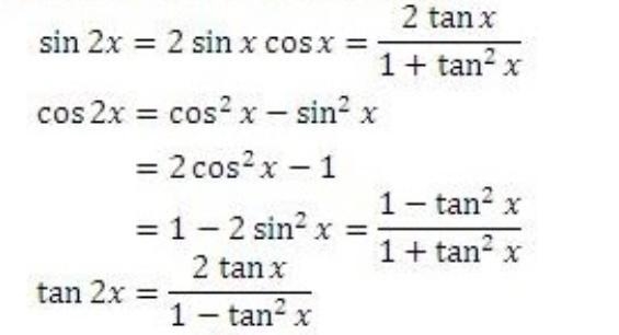 Find sin 2x, cos 2x, and tan 2x if cosx= 5/13 and x terminates in quadrant IV.-example-2