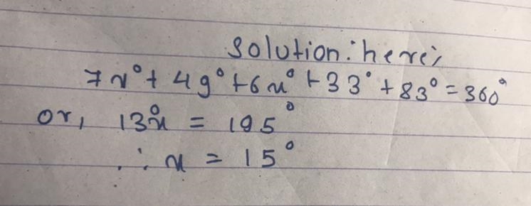 What is the value if X? and how to find exterior angles. ​-example-1