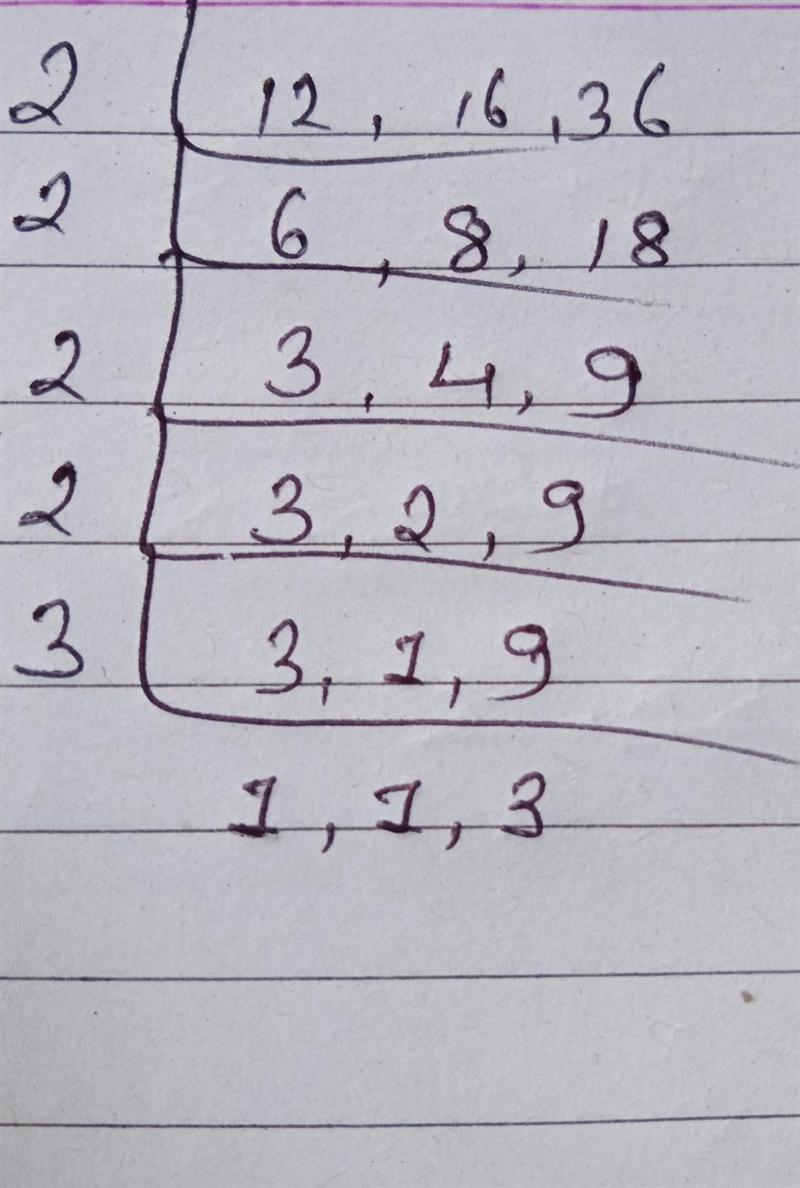 How do i find the lcm of 12 16 and 36-example-1