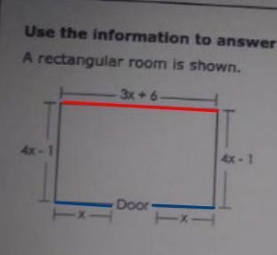 Which of the following expression represents the width of the door?-example-1