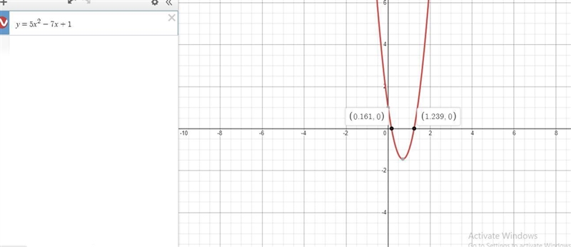 Compute the value of the discriminant and give the number of real solutions of the-example-1