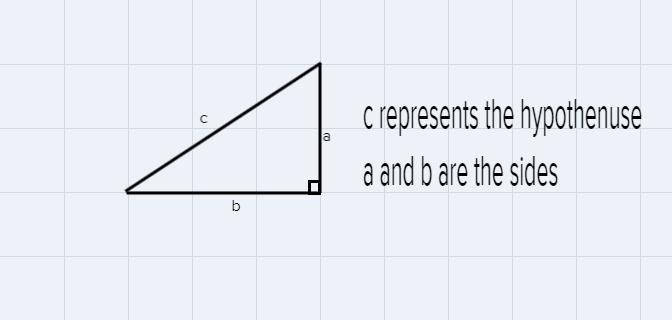 Describe and correct the error in using the Pythagorean Theorem.-example-1