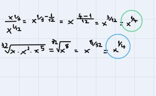 Megan and Julie are stuck simplifying radical expressions. Megan has to simplify x-example-1