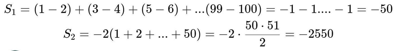 5. Calculaţi sumele a) S₁ = 1+2+3+...+102;-example-1