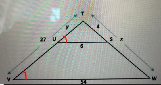 I need help with how to find x and y-example-1