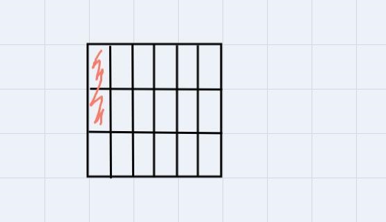 Draw a Model or a picture to solve.2/3 x 1/6-example-1