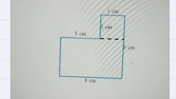 ||| GEOMETRY Area of a piecewise rectangular figure Find the area of the figure. (Sides-example-1