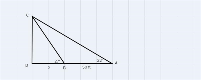 Standing on one bank of a river, an explorer measures the angle to the top of a tree-example-1