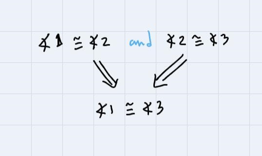 angle 1 is congruent to angle 2 and angle 2 is congruent to angle 3. what reasons-example-1