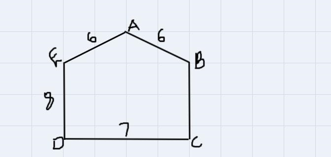 0 Find the perimeter of the shaded region above, Question Heln-example-1