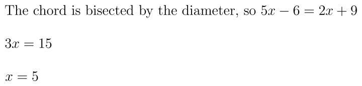 Find the value of x in this equation.-example-1