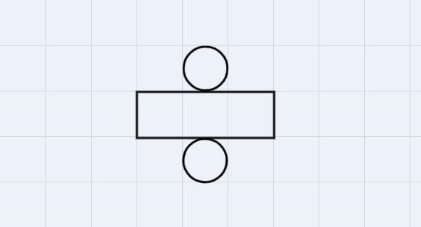 & What are the 2-dimensional components of a cylinder? A. 1 circle, 1 rectangle-example-1