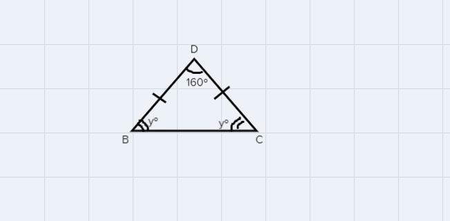 ХWhat is the measure of x and y?x=76 degrees, y=10 degreesBx=76 degrees, y=20 degreesx-example-2