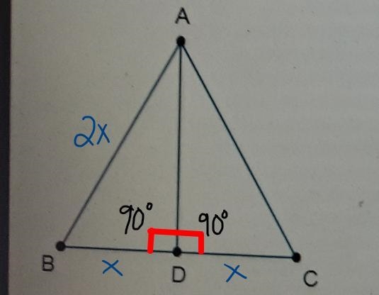 consider that triangle ABC is an equilateral triangle, and segment AD is a perpendicular-example-3