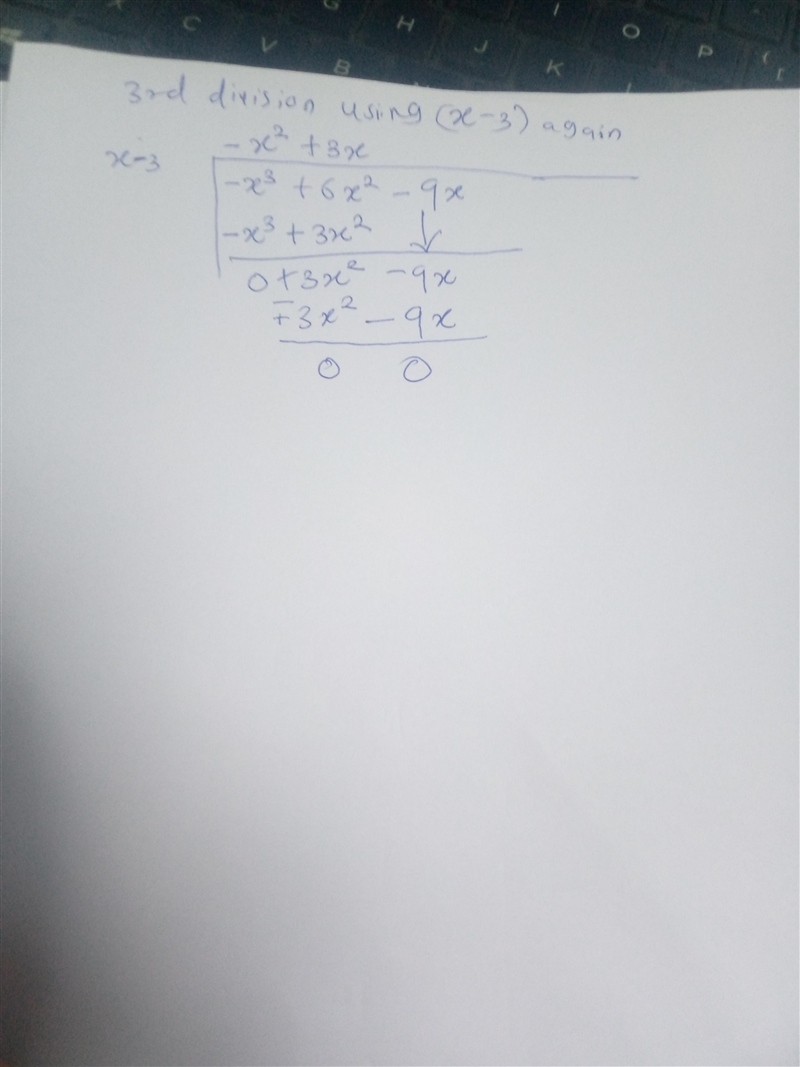 Hi, can you help me to Use long division to rewrite ((x) in factored form and find-example-2