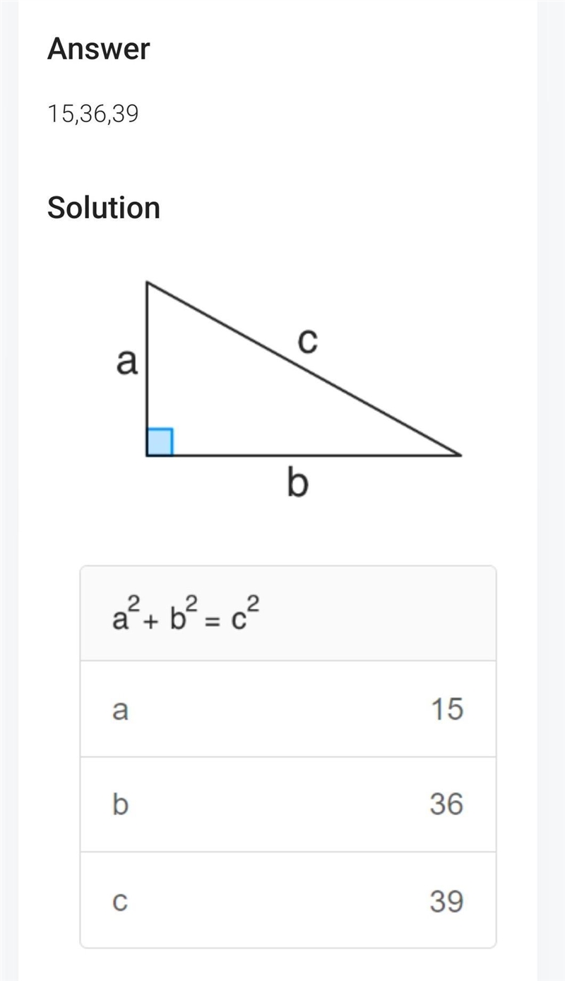 Which set of side lengths forms a right triangle? O2, 3, 13 O4, 6, 10 O 9, 12, 18 O-example-1