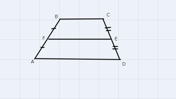 Label the median on the trapezoid.Then fill in the in the list-example-1