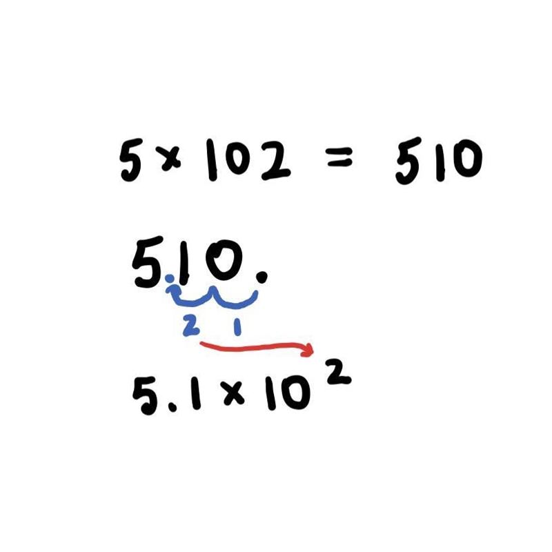 1) Multiply. Write your answer in scientific notation. 60. (5 x 102)-example-1