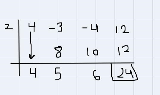 Use synthetic division to determine whether the first expression is a factor of the-example-1