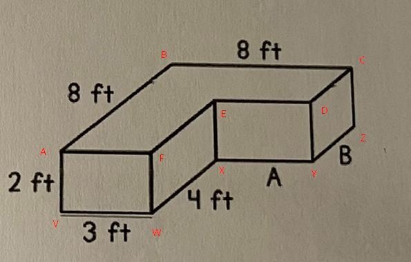 A farmer builds a water trough to fit a corner. The water trough is made of tworectangular-example-1