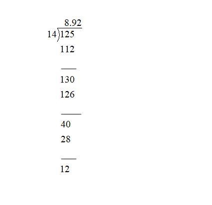 Write the fraction as decimal 14/125-example-1