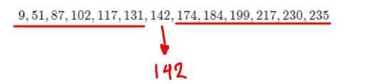 Identify the outlier in the data set. Then find the mean, median, and mode of the-example-4