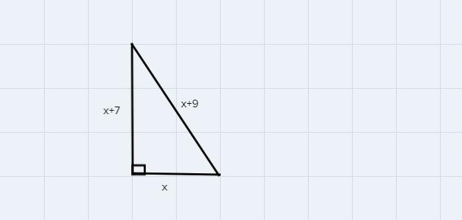 the longer leg of a right triangle is 7m longer than the shorter leg. the hypotenuse-example-1