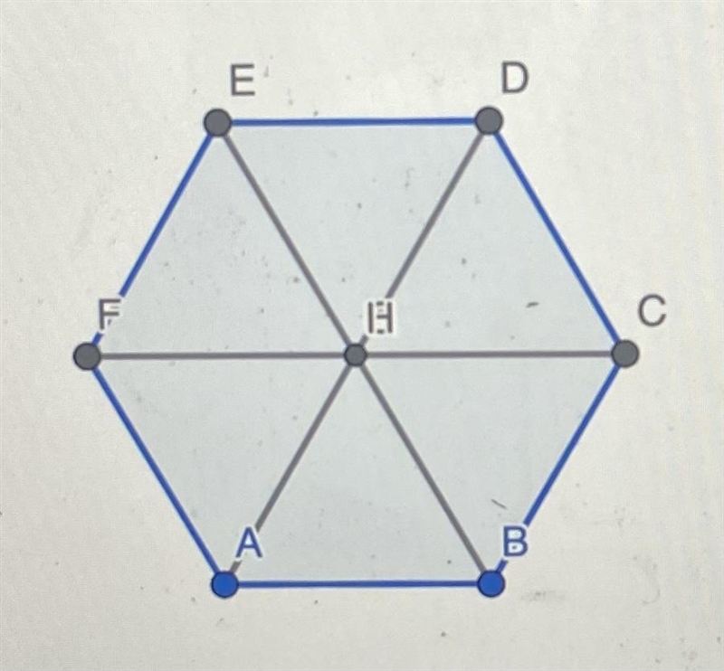 IF THREE DIAGONALS ARE DRAWN INSIDE A HEXAGON WITH EACH ONE PASSING THROUGH THE CENTER-example-1