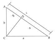 On the whiteboard draw a right triangle and prove thePythagorean Theorem using similar-example-1