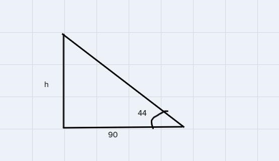 Susan is flying a kite, which gets caught in the top of a tree. Use the diagram to-example-1