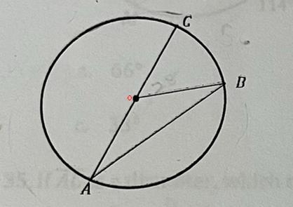 41. If mBAC = 304°, find mCAB.a. 28°c. 25°b. 56°D.50°-example-1