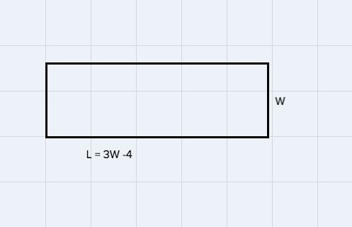 A rectangle's perimeter is 80 ft. Its length is 4 ft shorter than three times its-example-1