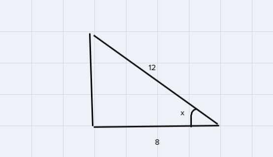 In a playground a slide that is 12 m long runs over a horizontal distance of 8 meters-example-1