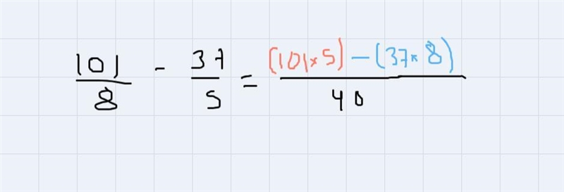 12 5/8 - 7 2/5 how to do this with explanation pls-example-1