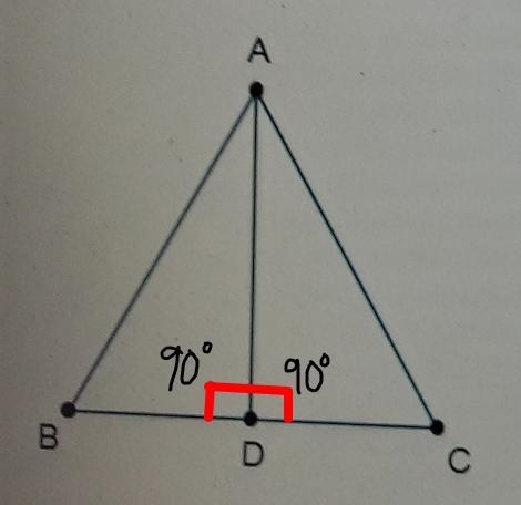 consider that triangle ABC is an equilateral triangle, and segment AD is a perpendicular-example-1