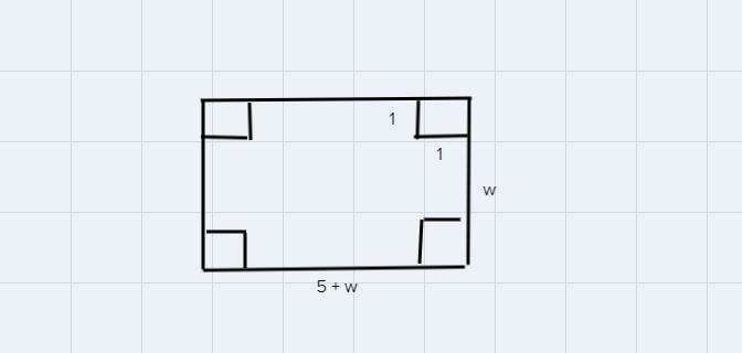 A rectangular piece of metal is 5 in longer than it is wide. Squares with sides 1 in-example-1