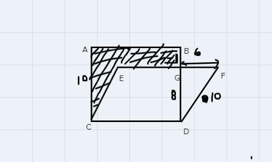 if the area of the square ABCD is 100 mm square and the area of the rhombus cdef is-example-1