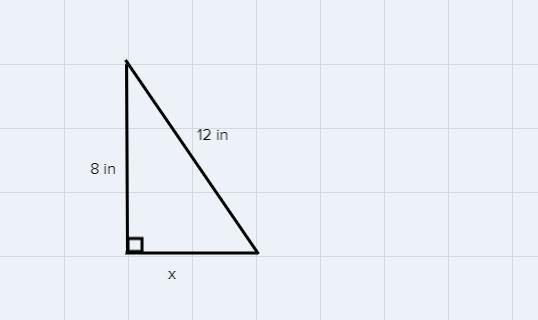 Two sides of a triangle are 8 inches and 12 inches.Find the area of the triangle if-example-1