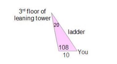 In this discussion, you will apply the Law of Sines to real-world examples.Write your-example-1