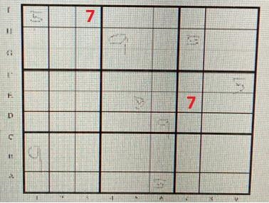 I need help with the problem I have my Cursor by.Top right problem.(3I, 7E)m² - 11 = 38-example-1