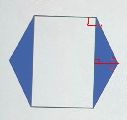 Find the probability that a dart hits one of the shaded areas. Thewhite figure is-example-1