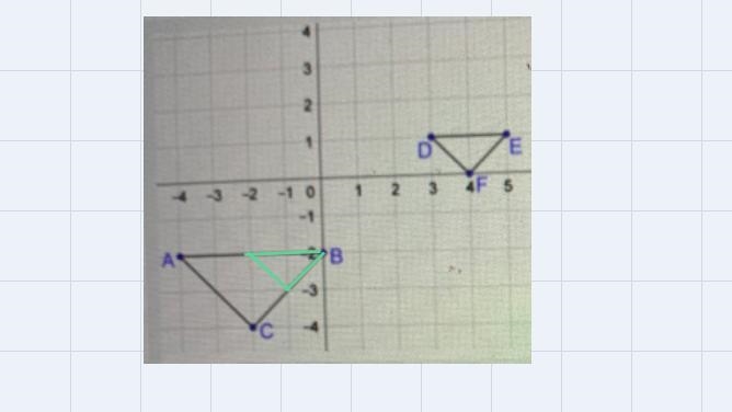 A-32-10A. 20-C?LBDIn the similaritytransformation of AABCEto AEDF, AABC was dilated-example-1