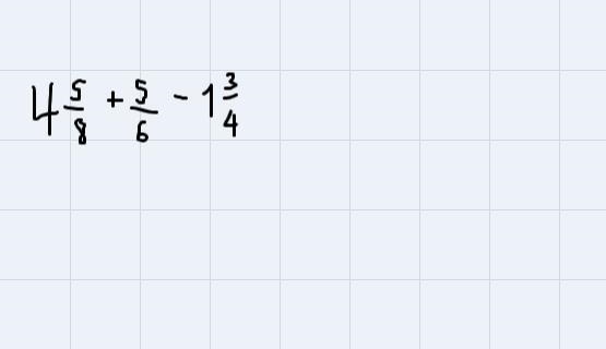 What is the value of the expressionEnter your answer as a mixed number-example-1