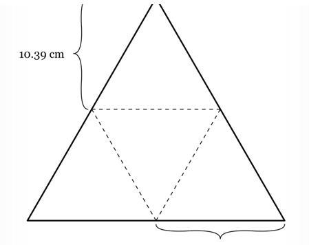 Angel is decorating the outside of a box in the shape of a triangular pyramid. The-example-1